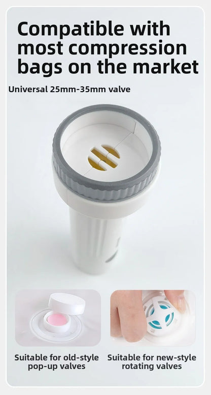 New Rechargeable Electric Vacuum Pump Portable Low Noise Compressed Bag Air