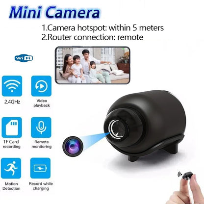 New X5 Mini Camera 1080P Clear Night Vision Lightweight Portable Premium