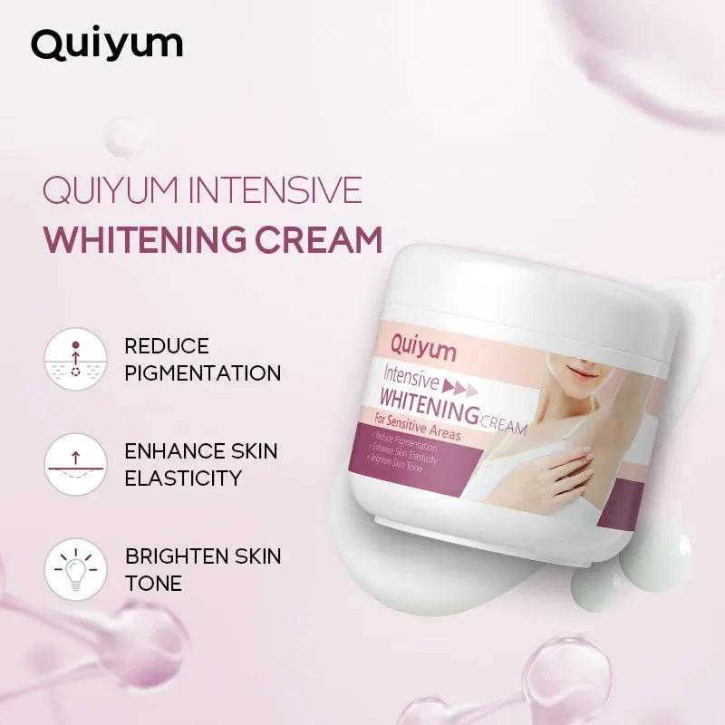 Crema blanqueadora para piel oscura, blanqueamiento de axilas, aclaramiento de axilas