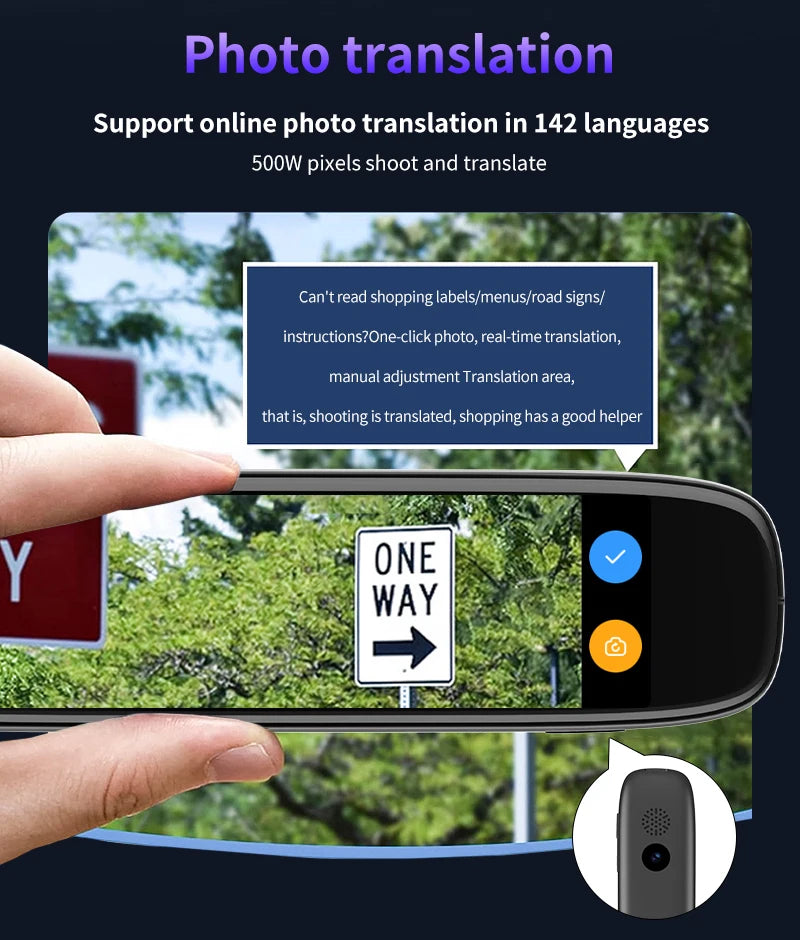 Translation Pen for Dyslexia Scanner Reading Pen 142 Text to Speech Smart Recording