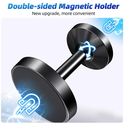 Suporte magnético de telefone de dupla face para Samsung Xiaomi Huawei Dual Magnet
