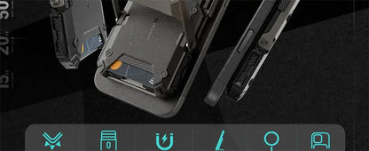 Soporte magnético tipo trípode SUPCASE con tarjetero para iPhone 16/15/14/13/12