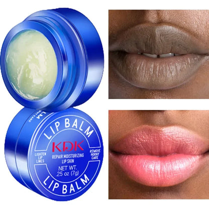 Remove Dark Lip Balm Lightening Melanin Mask Gloss Oil Exfoliating Clean Deep