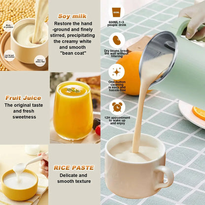 Nut Milk Maker 35oz 1000ml Almond Milk Machine 8-In-1 Automatic