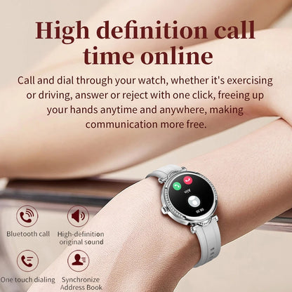 For Xiaomi Android Fashion Women Smart Watch 360*360 HD Screen