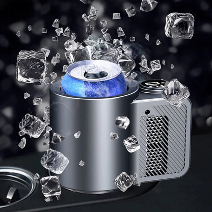 Copo térmico elétrico 2 em 1 para bebidas, café e outras bebidas. Ideal para automóvel, com função de aquecimento e arrefecimento. Perfeito para bebidas com leite.