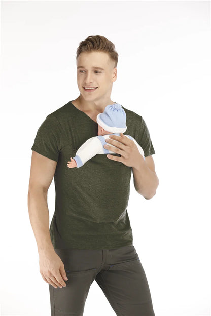 Safety Kangaroo Pocket T-Shirt Baby Carrier