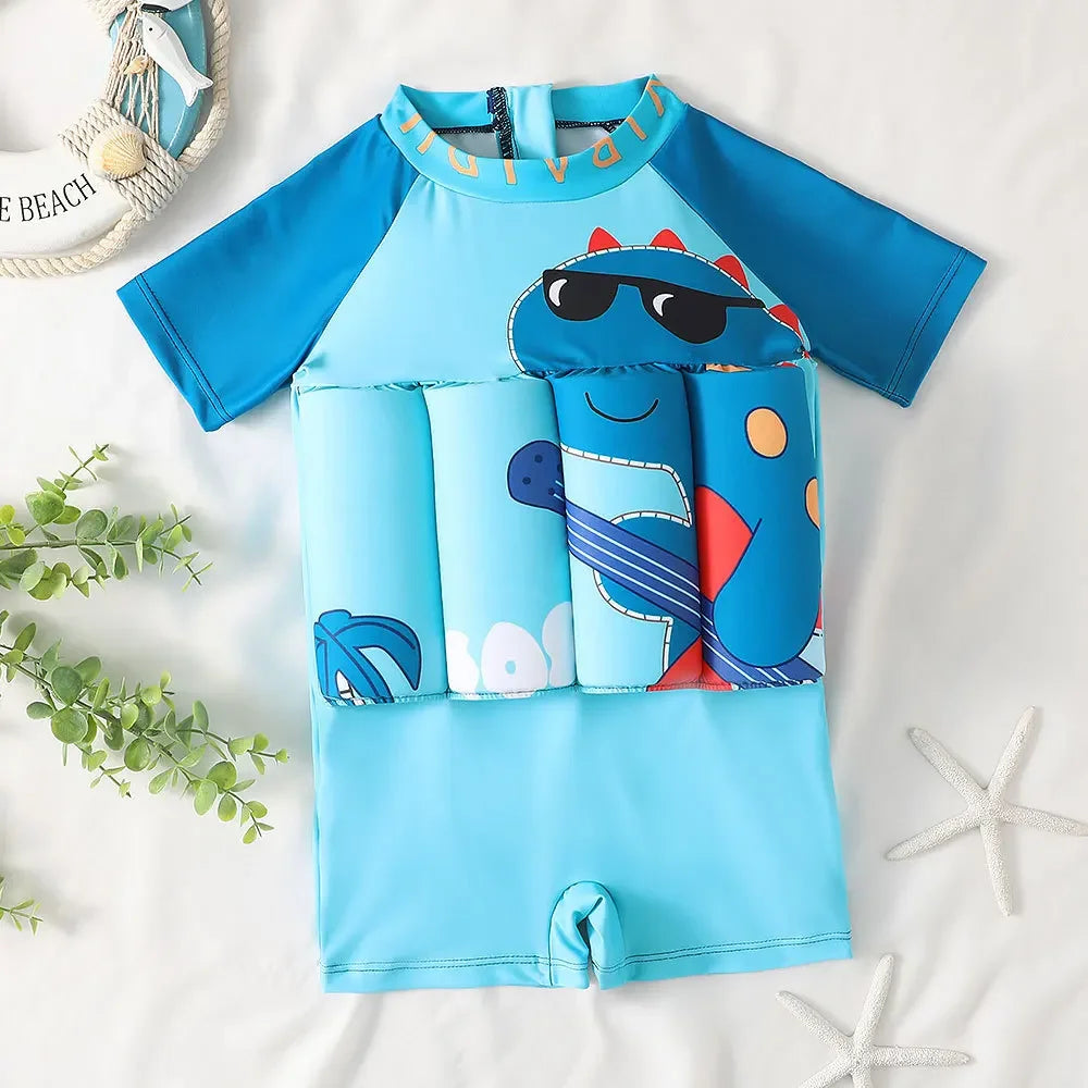 Children's Buoyancy Swimsuit One-piece Swimsuit for Kids Floating