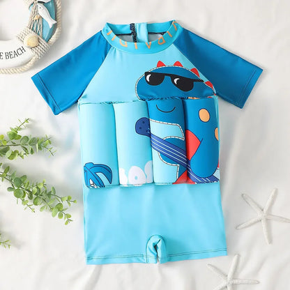 Children's Buoyancy Swimsuit One-piece Swimsuit for Kids Floating