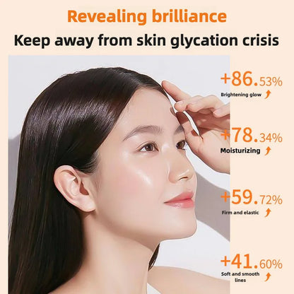 As ampolas faciais antirrugas de astaxantina removem manchas escuras e clareiam a melanina.