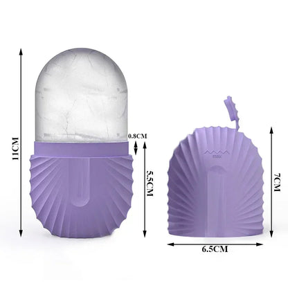 Silicone Face Ice Roller Face Application Ice Tray Summer Reduce Swelling