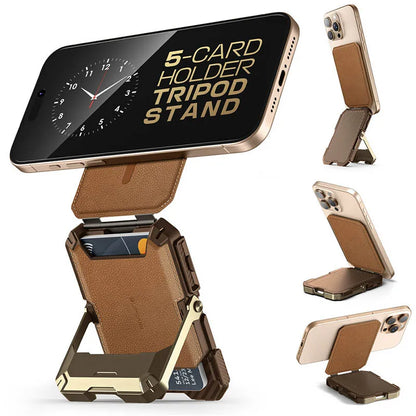 Soporte magnético tipo trípode SUPCASE con tarjetero para iPhone 16/15/14/13/12