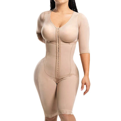 Full Body Colombian Girdles Shaper High Compression Bodysuits Postoperative
