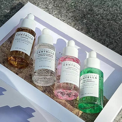 Ampolla facial reparadora de cuatro colores con centella asiática Korea Skin1004 Angel Skin Care