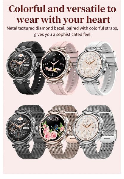 For Xiaomi Android Fashion Women Smart Watch 360*360 HD Screen