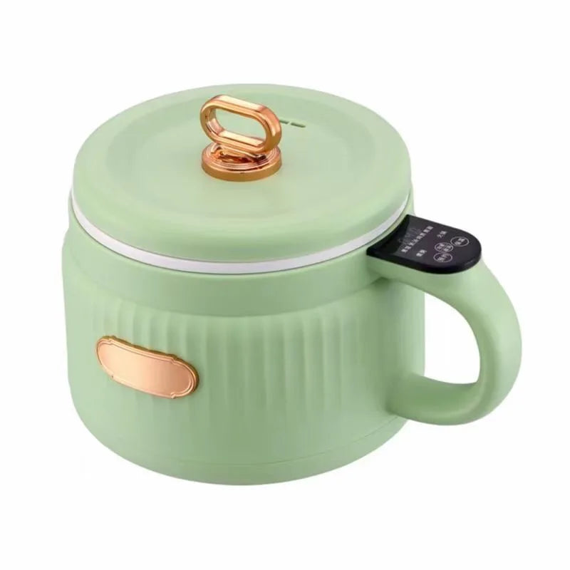 Olla arrocera inteligente portátil sartén eléctrica fideos taza hirviendo olla caliente