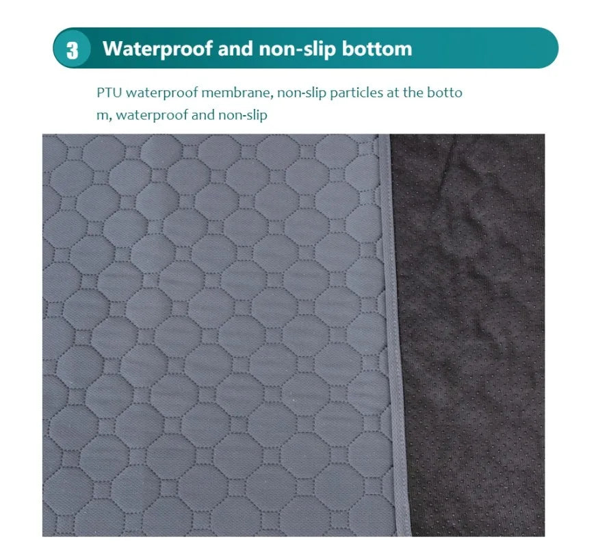 Keep Your Home Clean with Our Reusable Dog Pee Pad Blanket!
