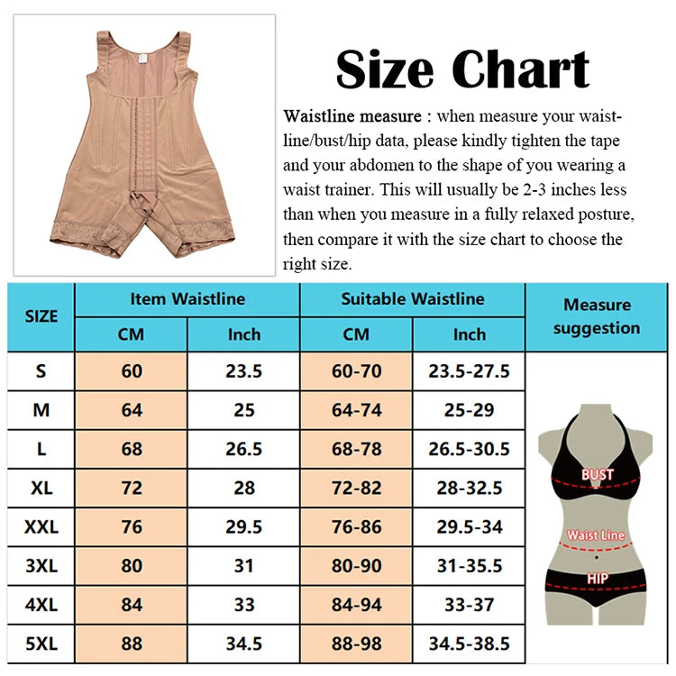 Fajas Colombian Girdles Post Lipo Surgical Reducing Shapers Postpartum Stage 2 BBL