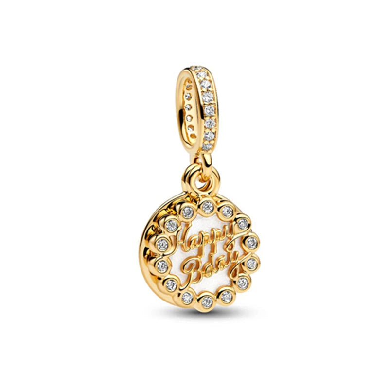 Charm Bead Fit Original European 925 Silver Bracelet Jewelry Gift
