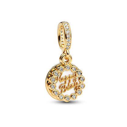 Charm Bead Fit Original European 925 Silver Bracelet Jewelry Gift
