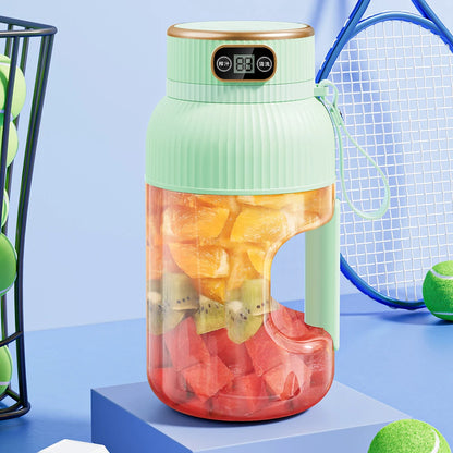 Exprimidor de frutas portátil, eléctrico, de gran capacidad, para batidos, de preparación rápida, apto para producción de jugos.