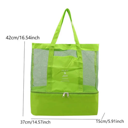 Heat Preservation Picnic Beach Bag – Waterproof & High Capacity Tote