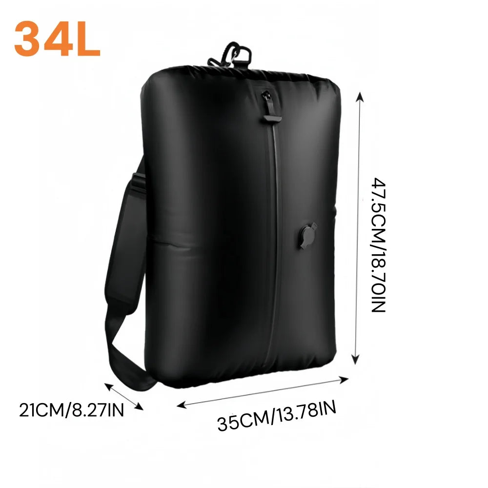Bolsas de compresión al vacío para exteriores, bolsas de almacenamiento de ropa para camping y viajes, ligeras, etc.