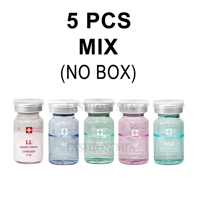 Korea 5ml Hyaluronic Collagen Peptide Essence Repair Facial Moisturizing Rejuvenating