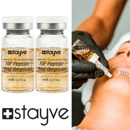 Kit Sérum Facial Branqueador Stayve BB Cream Glow Skin Booster Coreano com Peptídeos