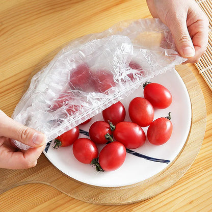 Funda de alimentos Plástico Colorido Envoltura Elástica Tapa Plato Bolsas de Embalaje de Cocina Bolsa de Almacenamiento