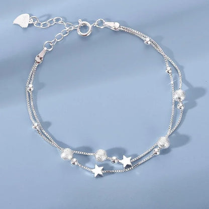 Luxury 925 Sterling Tree Leaf Bracelet for Women Fashion Designer