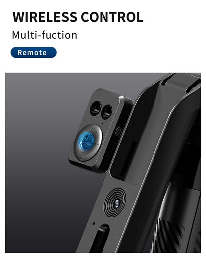 COOL DIER C12 AI Tracking gimbal Trípode Estabilizador de cardán Palo selfi inalámbrico plegable