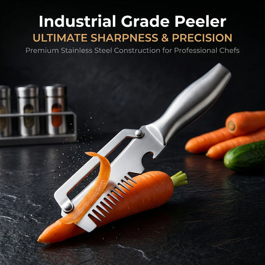 Stainless Steel Kitchen Peeler Potato Pumpkins Peeler Non-slip handle Household