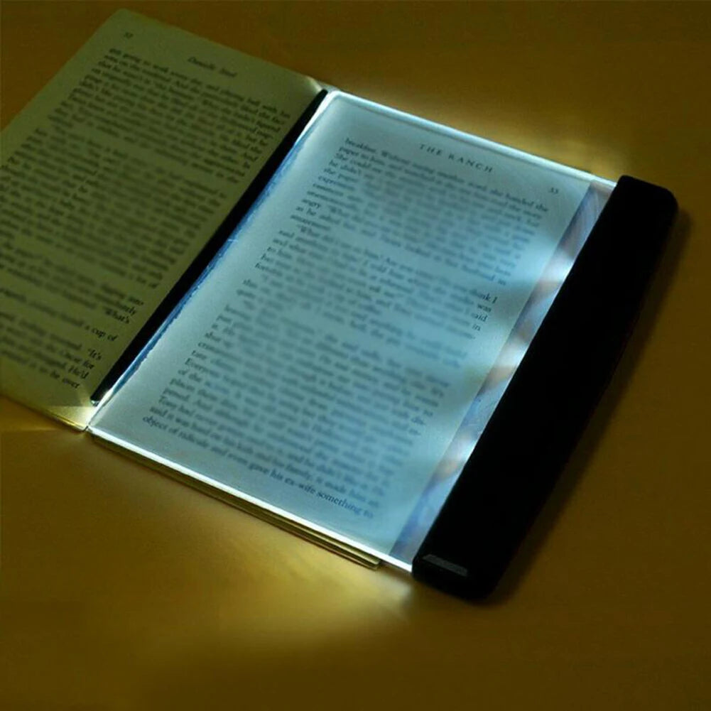 Flat Book Light Page Book Light for Reading