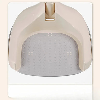 Adjustable Baby Shower Rack - Foldable Anti-Slip Bath Caddy for Infants