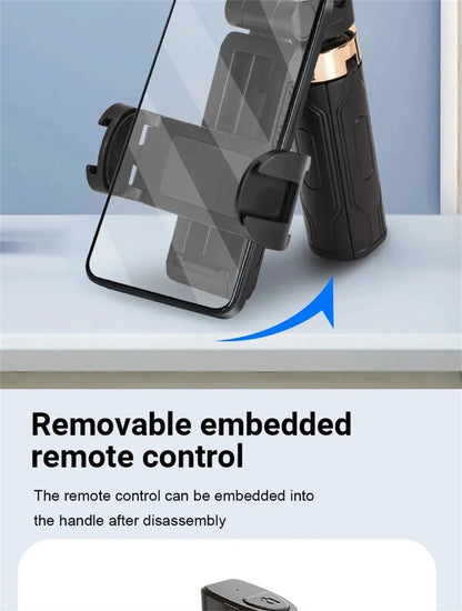 MEUYAG 2026 New Tripod,phone Stand with Bluetooth shutter,Wireless Selfie Stick brackets