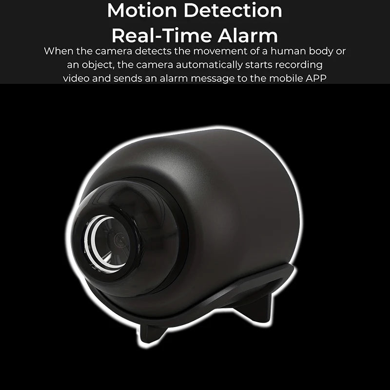 New X5 Mini Camera 1080P Clear Night Vision Lightweight Portable Premium