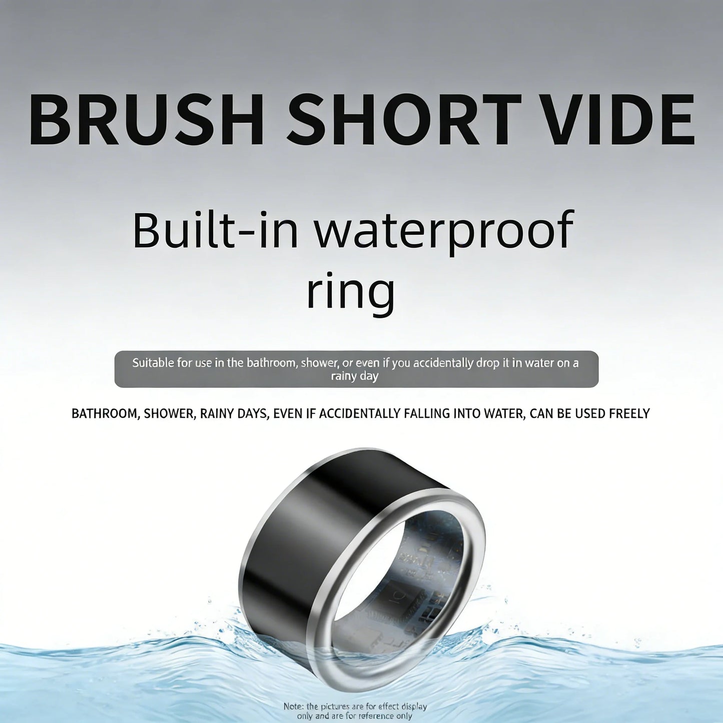 Ring Mouse Multifunctional Remote Control TikTok Youtube Browsing E-book Page