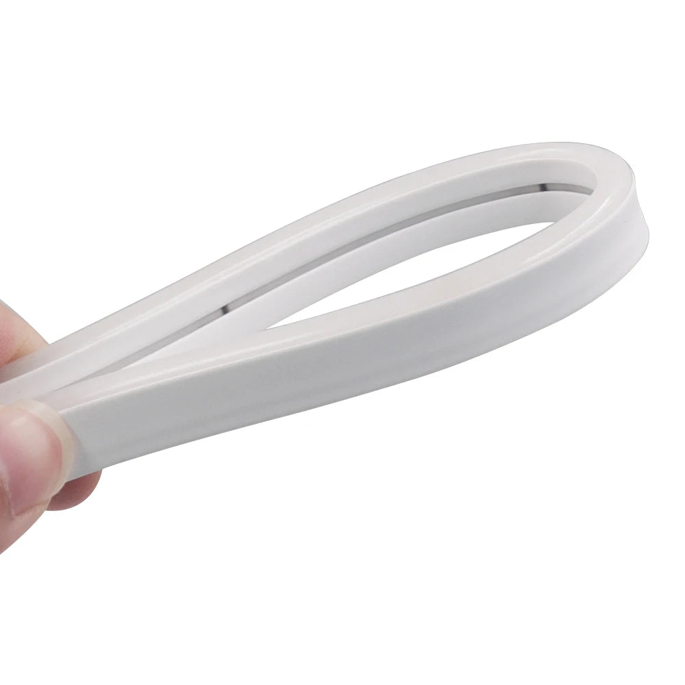 Solar LED Neon Strip Light 5m 10m DC 24V 120LED/m 2835 Flexible Lights 6x12mm Waterproofof