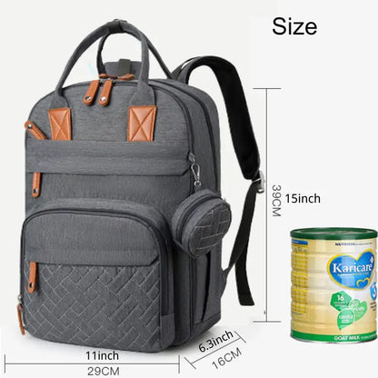 Diaper Bag Backpack Baby Essentials Travel Tote Multifunction