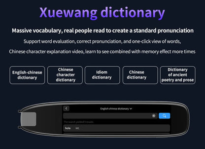 Translation Pen for Dyslexia Scanner Reading Pen 142 Text to Speech Smart Recording