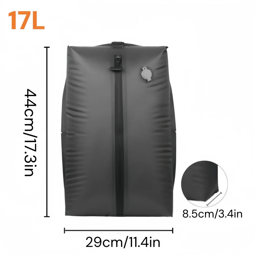 Bolsas de compresión al vacío para exteriores, bolsas de almacenamiento de ropa para camping y viajes, ligeras, etc.