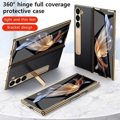 LANGSIDI Leather Case Leather for Samsung Galaxy Z Fold 6 5 4 3