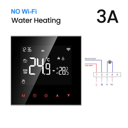 AVATTO Tuya WiFi Smart Thermostat, Electric Floor Heating Water/Gas Boiler Temperature