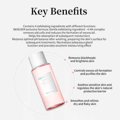 Suero facial tónico con ampolla de sal rosa fresca de productos originales de Centella coreana