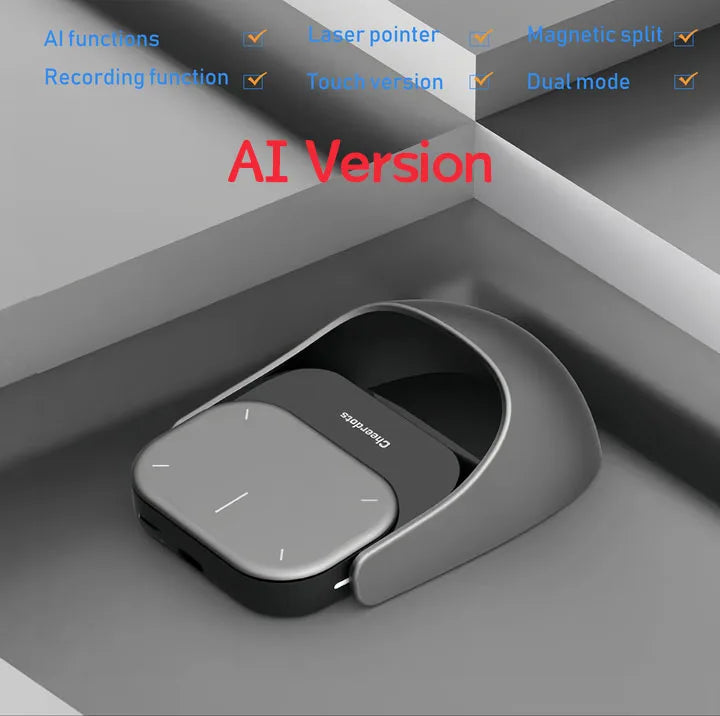 Air Mouse Wireless Touchpad All-in-one Pocket AI Recording ChatGPT