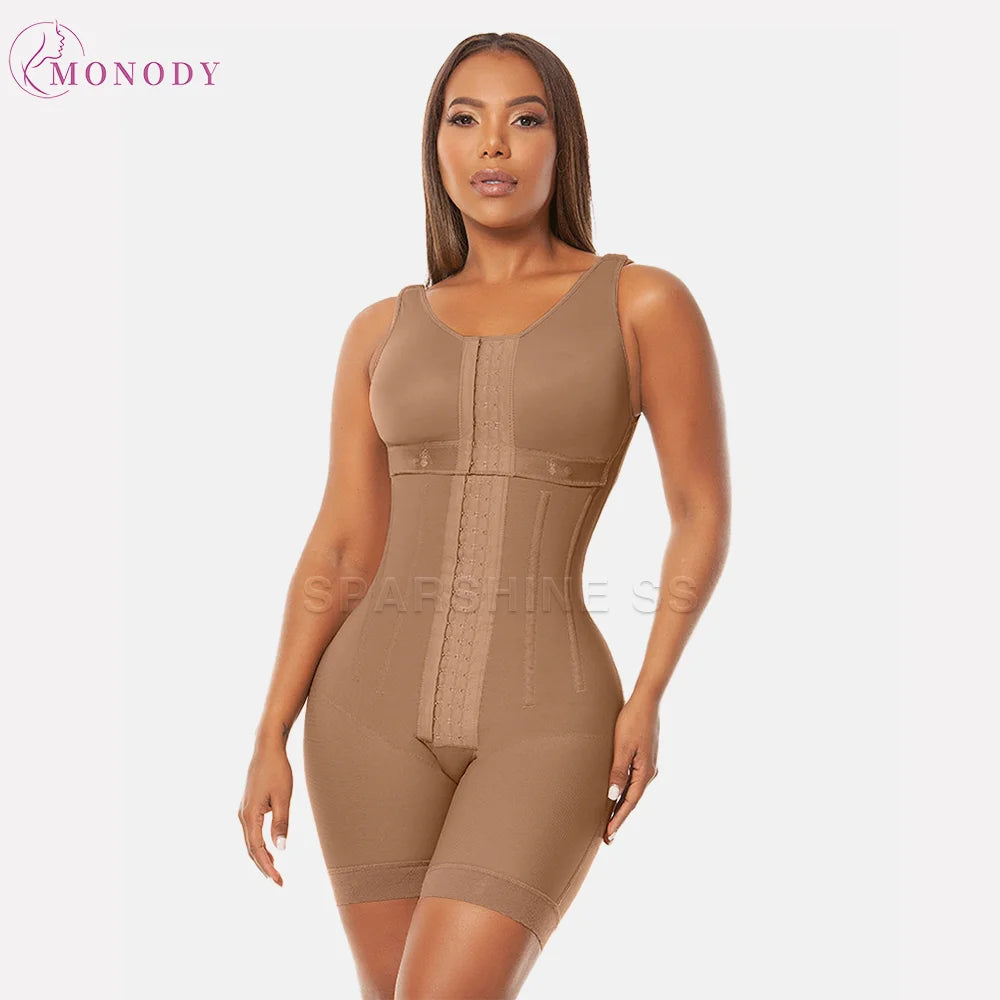 Fajas Colombianas High Compression with Bones Shapewear Post-operative