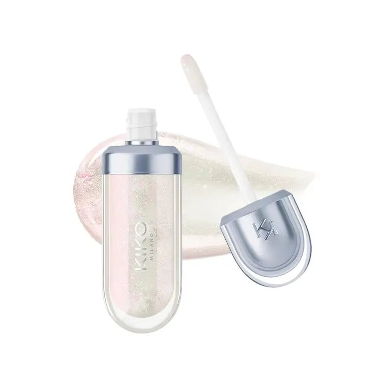 KIKO 3D Hydra Lipgloss Mirror Lip Glaze Shimmer Moisturizing Pearlescent Color Liquid