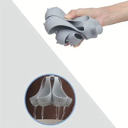 Soporte para huevos 4/6, cocedor de huevos de silicona resistente a altas temperaturas