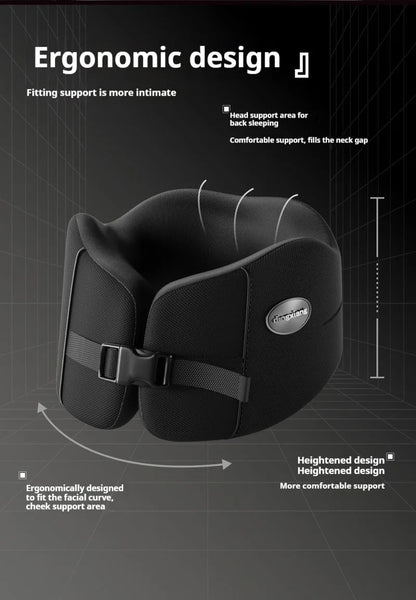 Memory Foam U-shaped Pillow Travel Neck Pillow Soft Comfortable